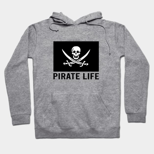 Pirate life Hoodie by cypryanus